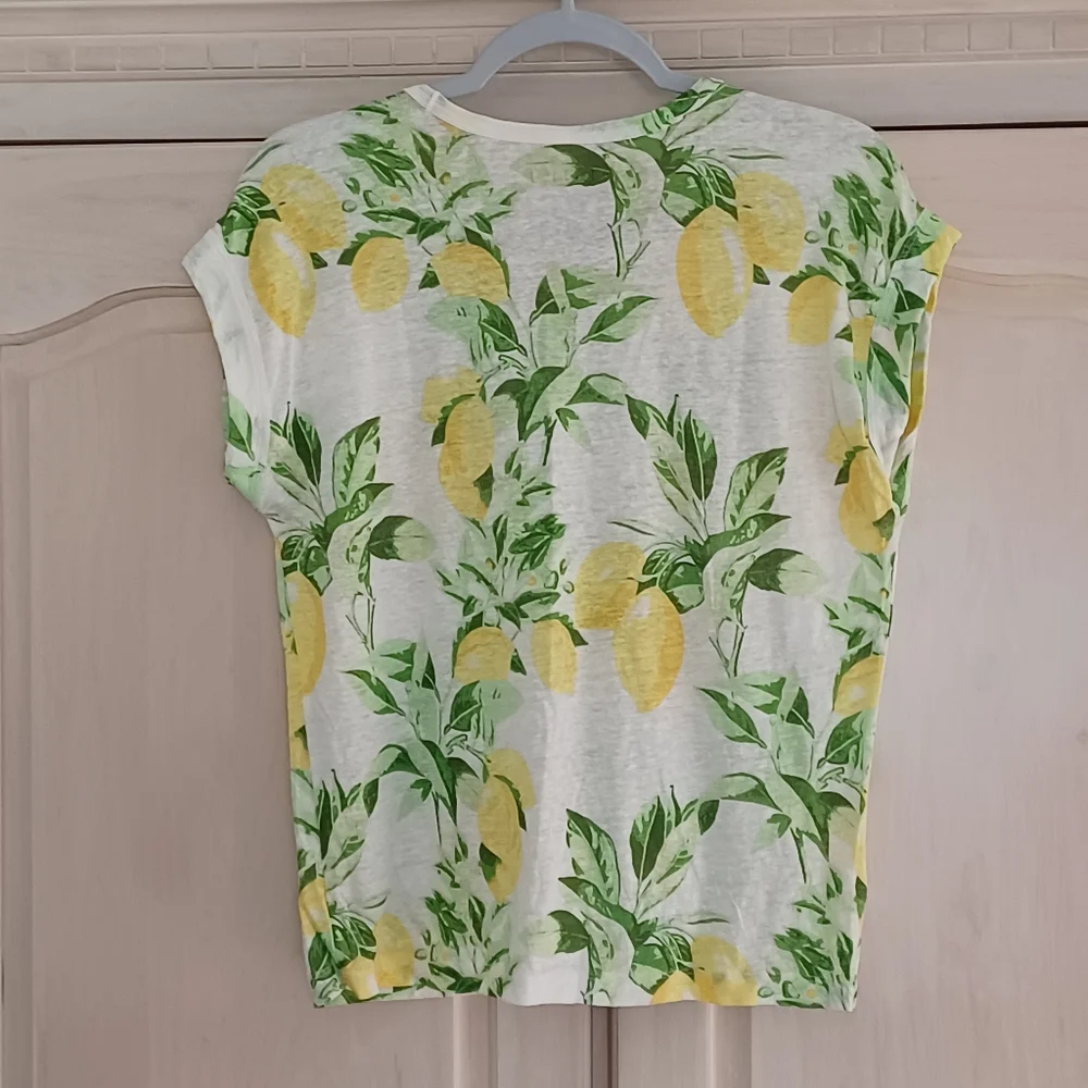 Linen lemon 🍋 tee - Picture 2 of 5